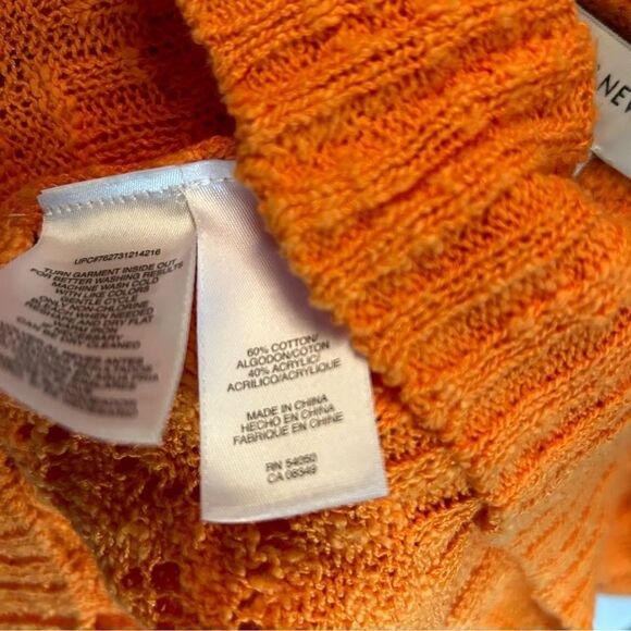 Jones New York Orange Pullover Sweater - Picture 4 of 5